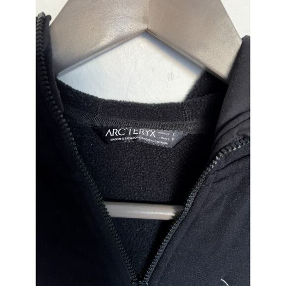 Arcteryx Kaynite Full Zip Hoodie Hoody Jacket Fleece Womens Small Black Gorpcore - Picture 6 of 9